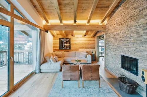 Premium Apartment, 3 Bedrooms | Living area | Flat-screen TV