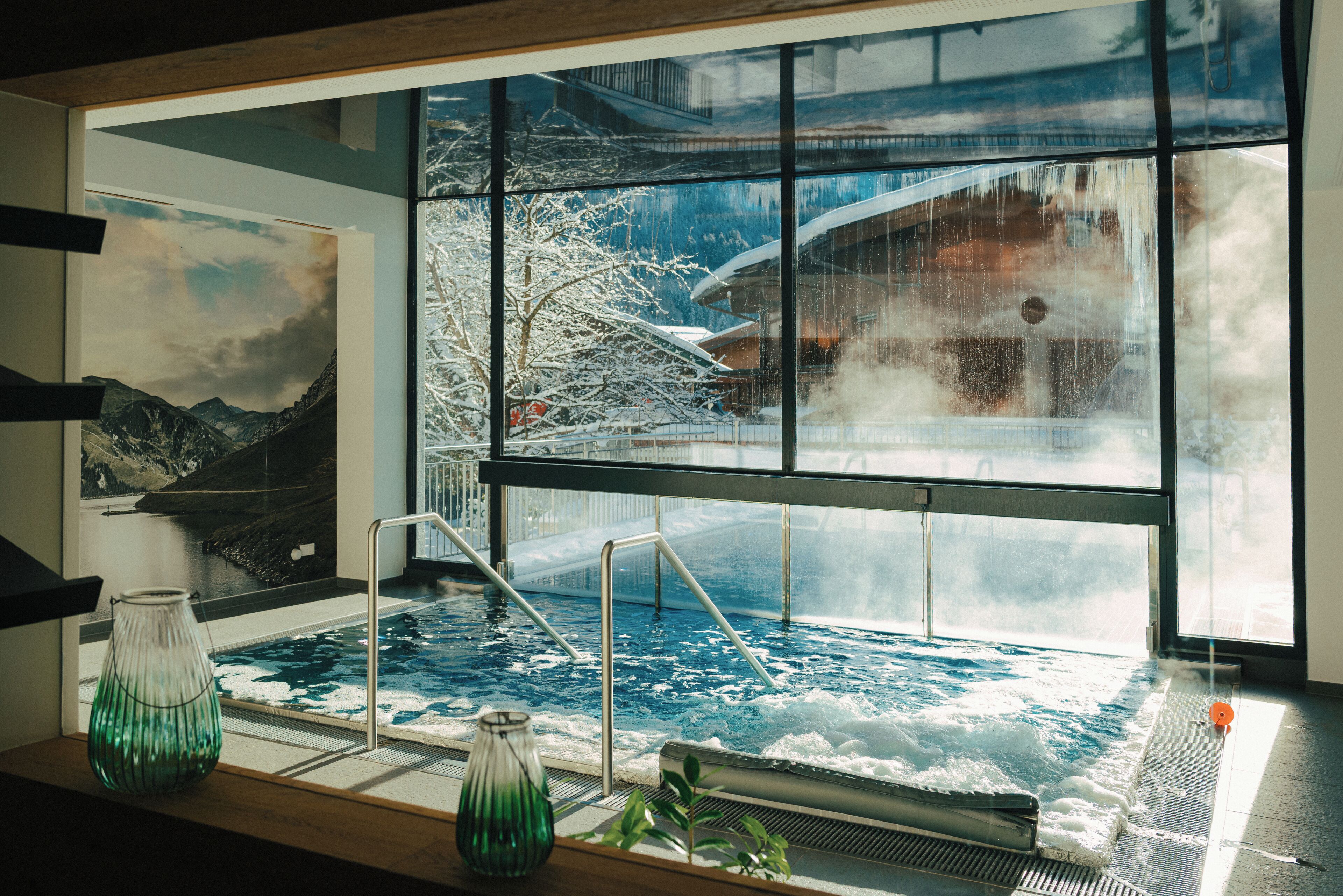 Indoor pool, outdoor pool, open 11:00 AM to 8:00 PM, sun loungers