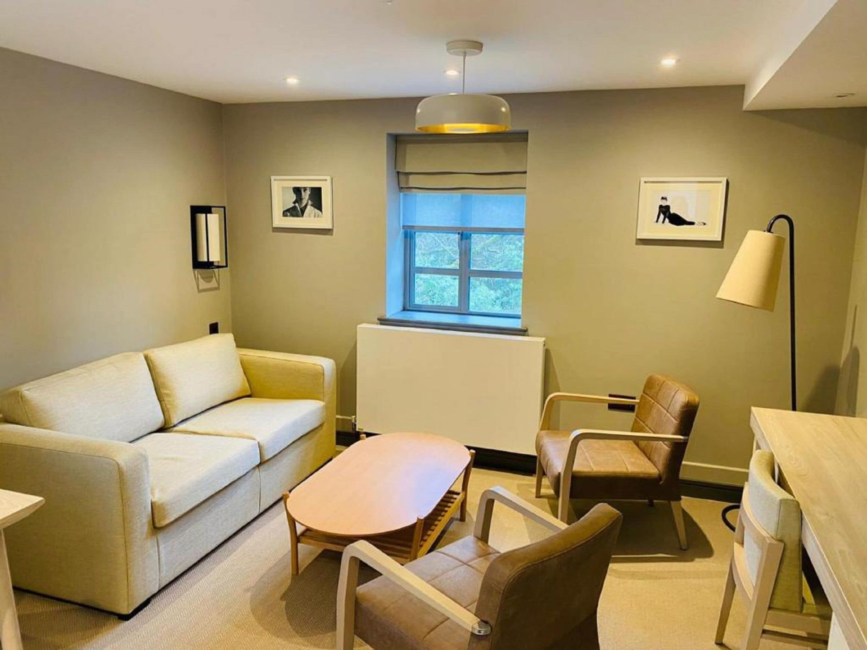 deluxe studio suite | living room | tv