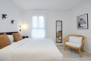 Studio (1B) | Bureau, fer et planche à repasser, lits bébé (gratuits), Wi-Fi gratuit