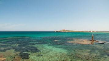 Una spiaggia nelle vicinanze