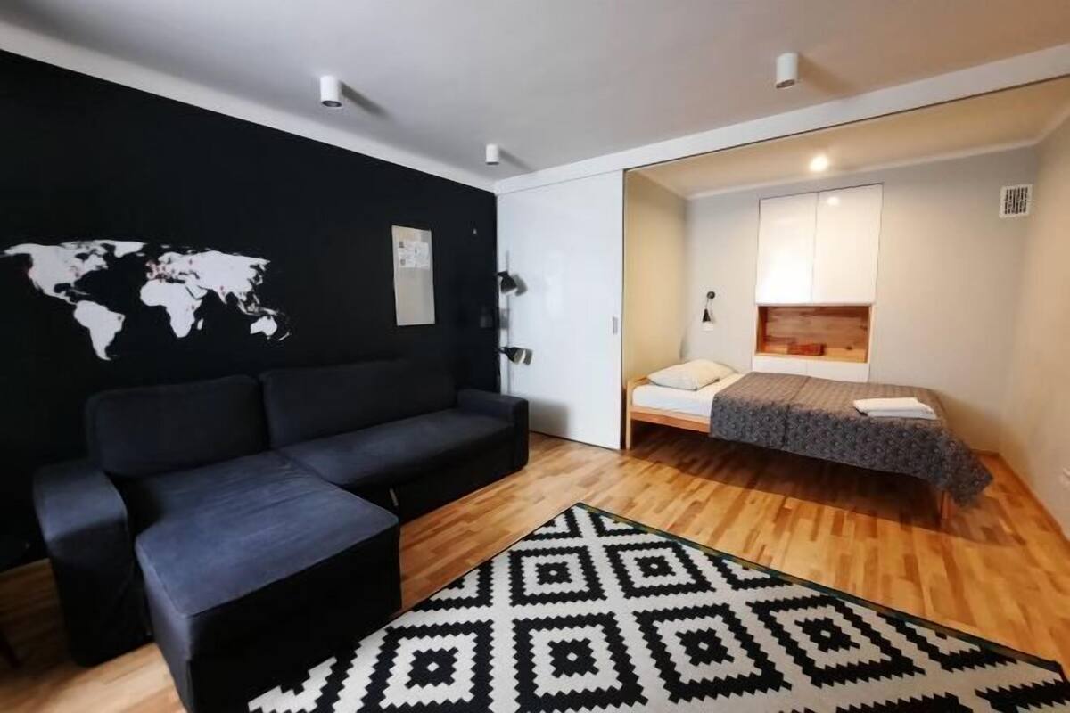 2 chambres, literie hypoallergénique, bureau, rideaux occultants
