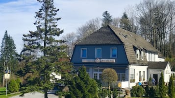 Façade de l’hébergement