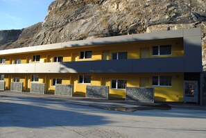 Voorkant van accommodatie