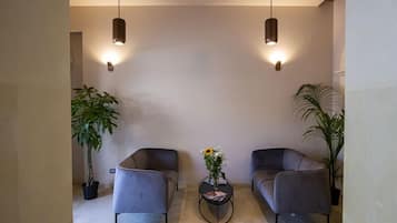 Sala de estar en el lobby