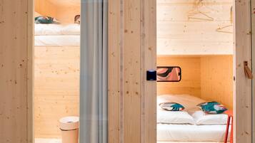 Double Unit Pod in Shared Dormitory (16 pods) | Hypo-allergenic bedding, in-room safe, soundproofing, free WiFi
