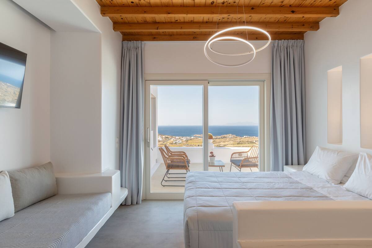 Junior Suite, 1 Queen Bed with Sofa bed, Sea View | View from room