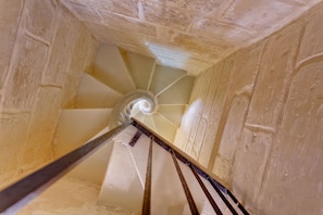 Staircase - Traditional Maltese Townhouse, Roof Terrace and Views (Senglea)