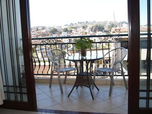 Deluxe Double Room, 1 Queen Bed, City View | Terrace/patio - Evergreen Hotel (Antananarivo)