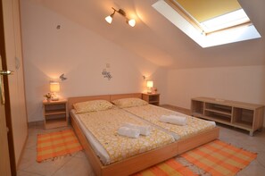 Apartemen, 3 kamar tidur | 3 kamar tidur, Wi-Fi gratis, dan seprai linen