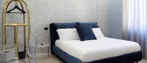 Kamar Triple Deluks | 1 kamar tidur, selimut bulu angsa, dan didekorasi berbeda-beda