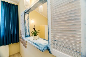 Luxury Double or Twin Room, Terrace | Premium bedding, blackout drapes, iron/ironing board, travel crib - Gvino Minda Hotel (Tbilisi)