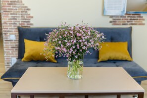 Luxury Double or Twin Room, Terrace | Premium bedding, blackout drapes, iron/ironing board, travel crib - Gvino Minda Hotel (Tbilisi)