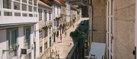 City-Apartment, 1 Schlafzimmer, Balkon, Gartenblick | Balkon