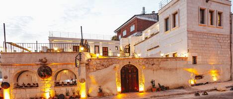 Façade de l’hébergement