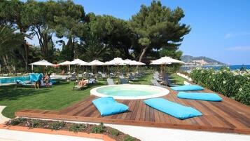 Seasonal outdoor pool