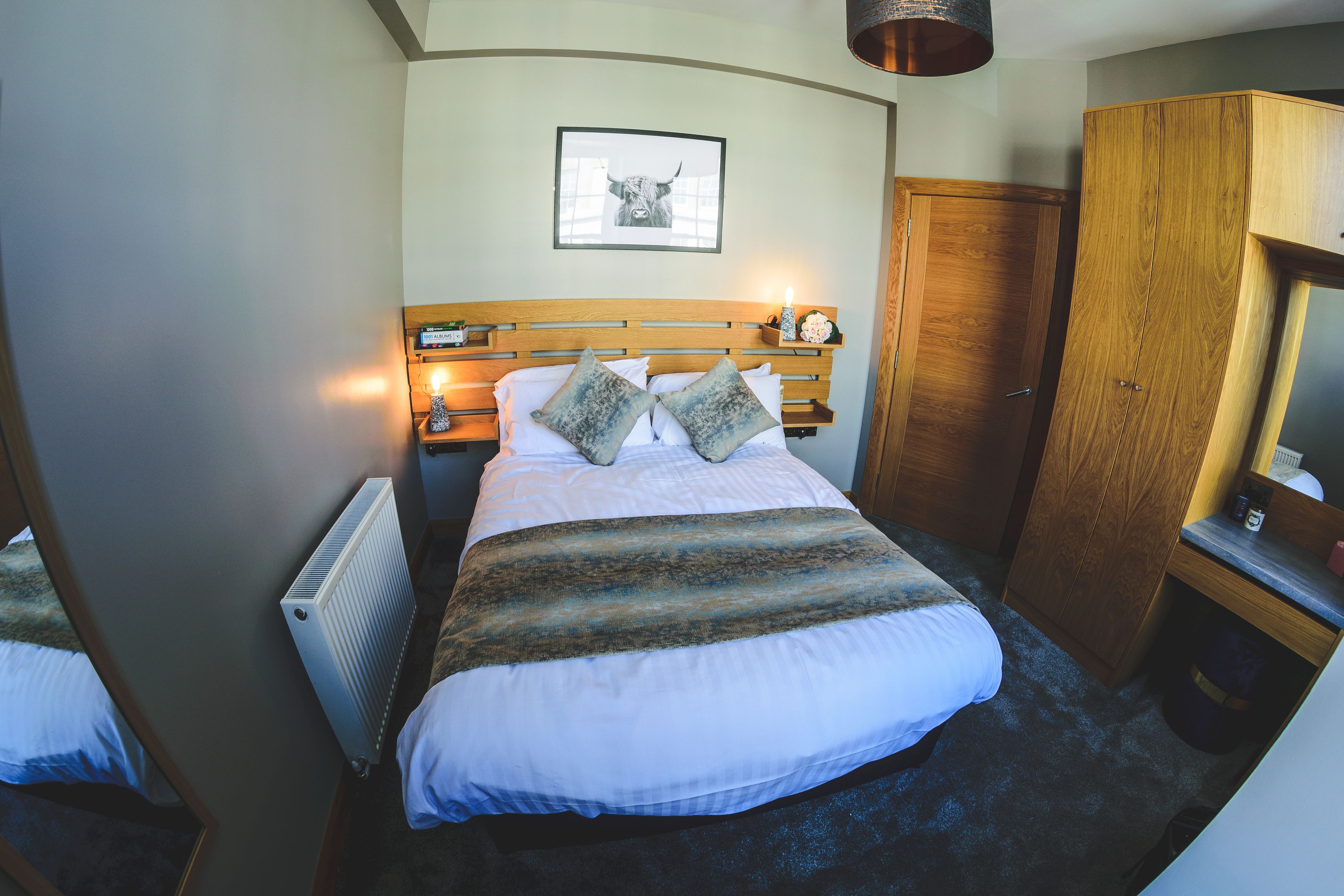 city apartment, 1 double bed with sofa bed, city view | 1 bedroom, memory-foam beds, individually decorated