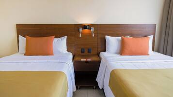 Superior Room, 2 Double Beds | Desk, iron/ironing board, free WiFi, bed sheets