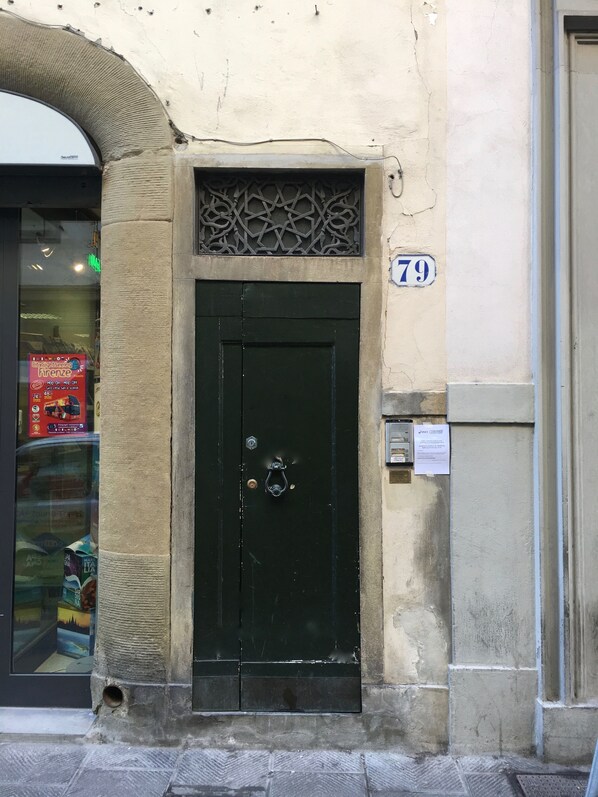 Ingresso della struttura