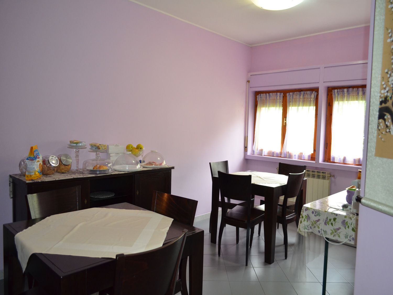 Coin petit déjeuner