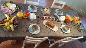 Free daily full breakfast