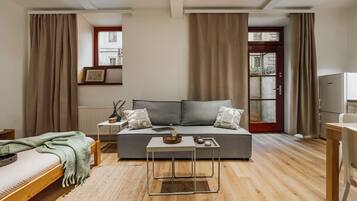 Comfort-Apartment | 1 Schlafzimmer, Allergikerbettwaren, schallisolierte Zimmer