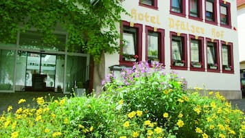 Fassade der Unterkunft