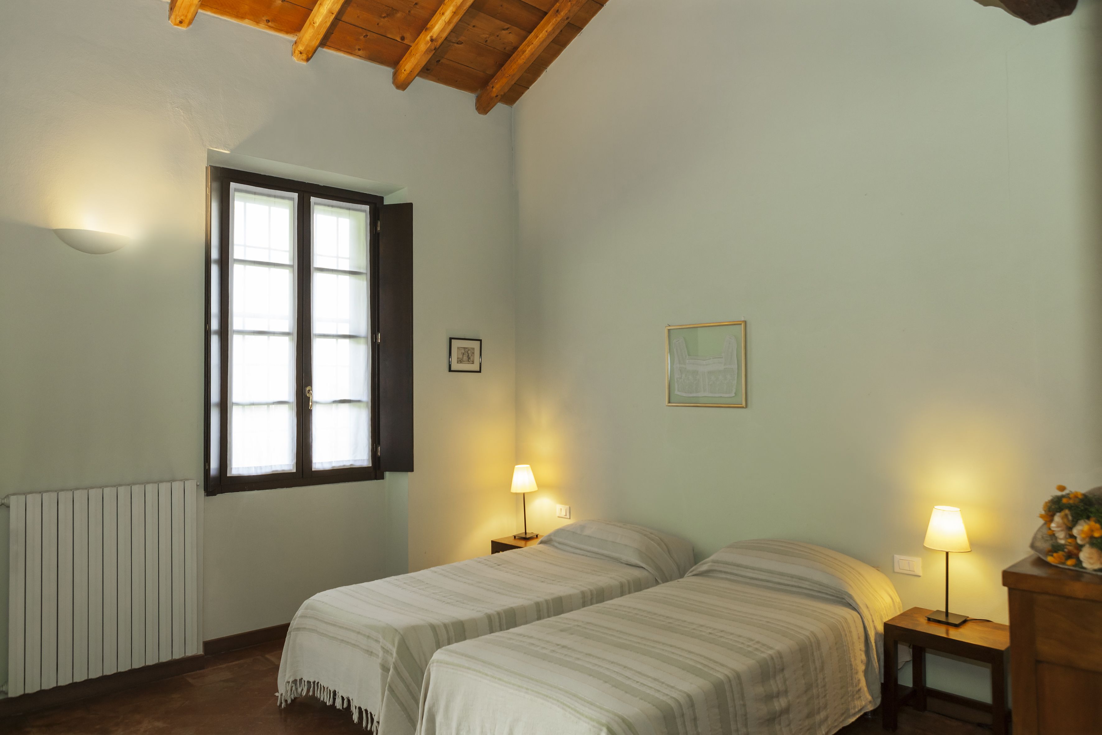 Habitación con 1 cama matrimonial o 2 individuales | Interior