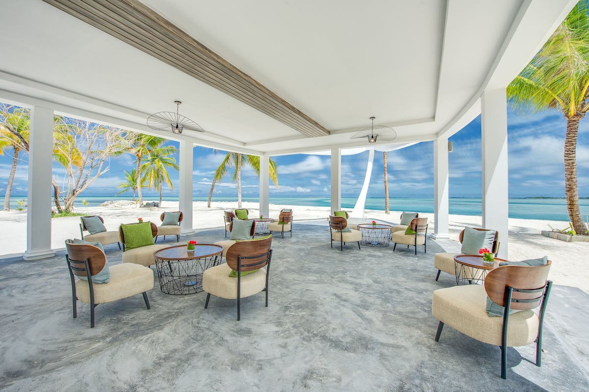 beach views, open daily