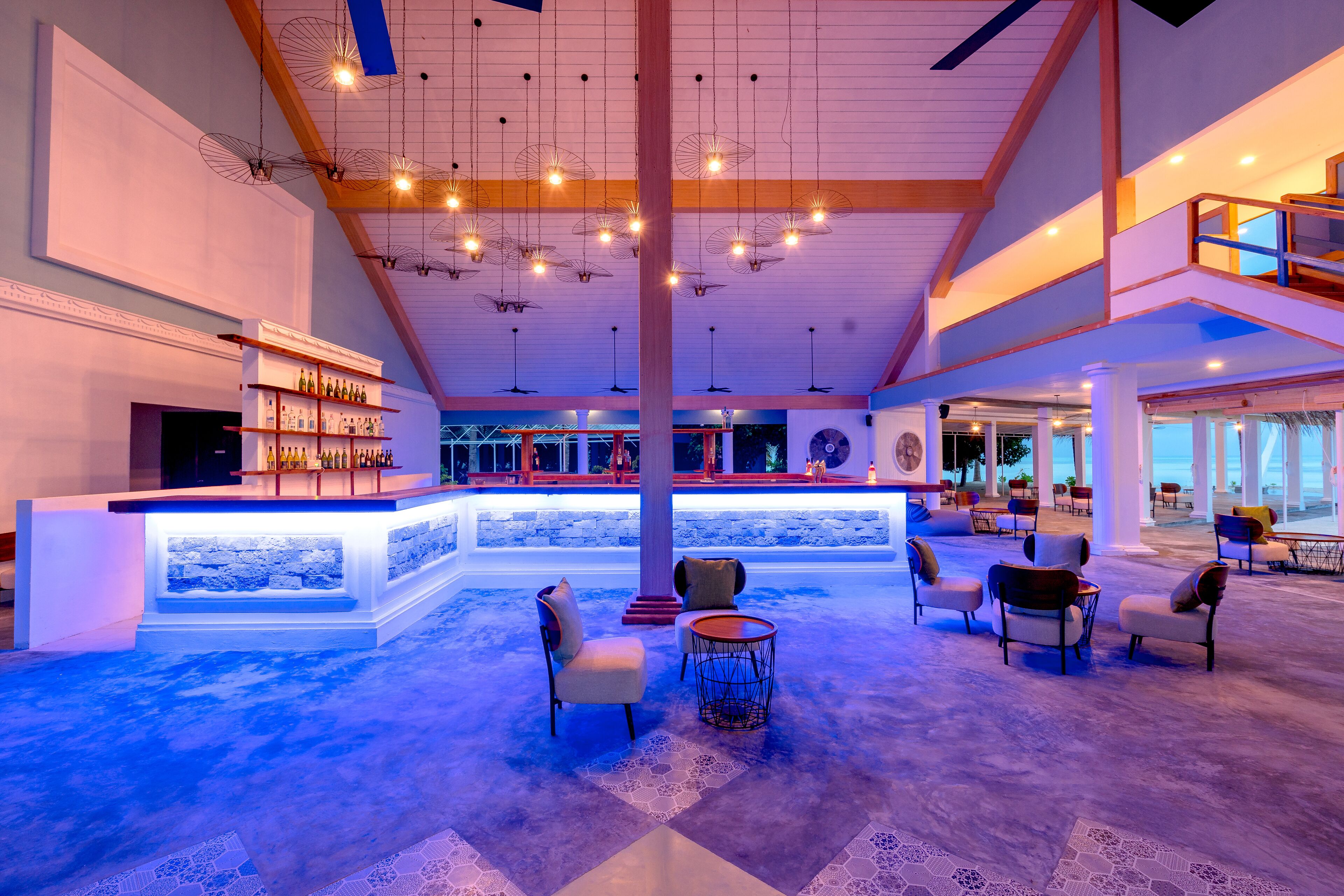 beach views, open daily