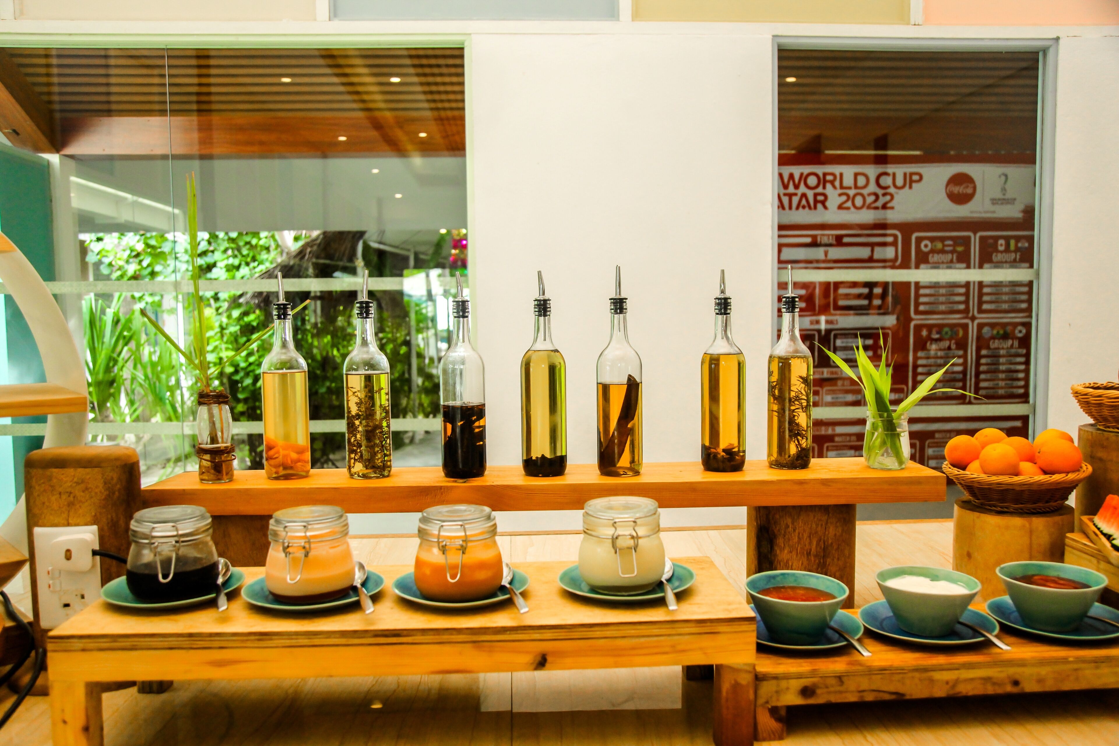 breakfast, lunch, dinner served; international cuisine, beach views