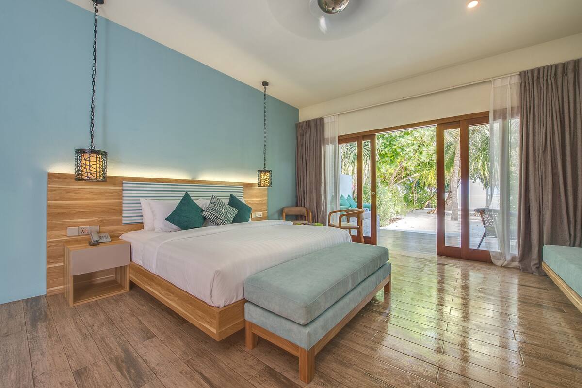 1 habitación, minibar, caja de seguridad en la habitación y escritorio 