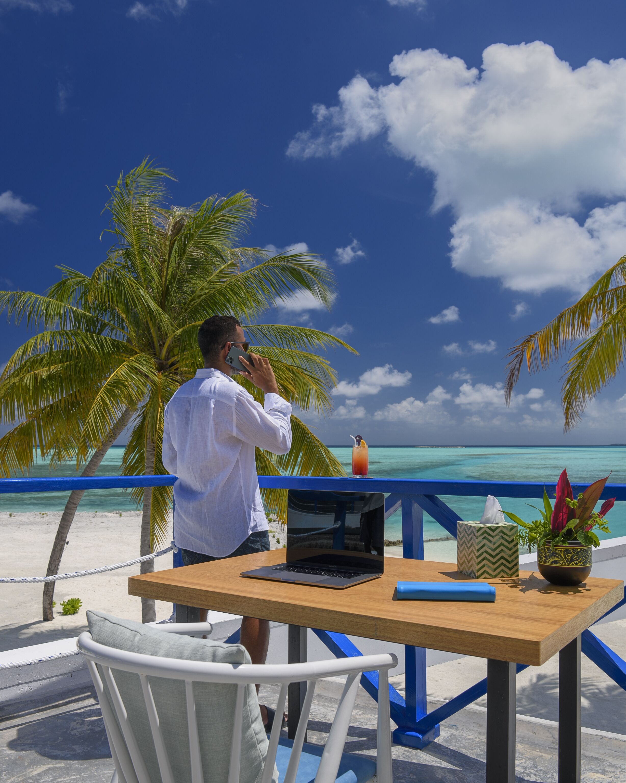 Terrasse sur le toit