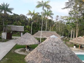 Outdoor banquet area - Hotel Karupa (Leticia)