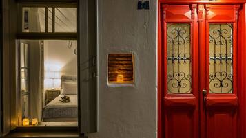 Fassade der Unterkunft â Abend/Nacht