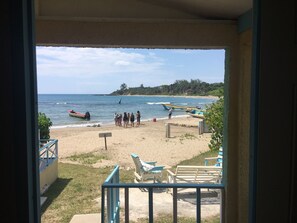 Vue sur la plage/l’océan