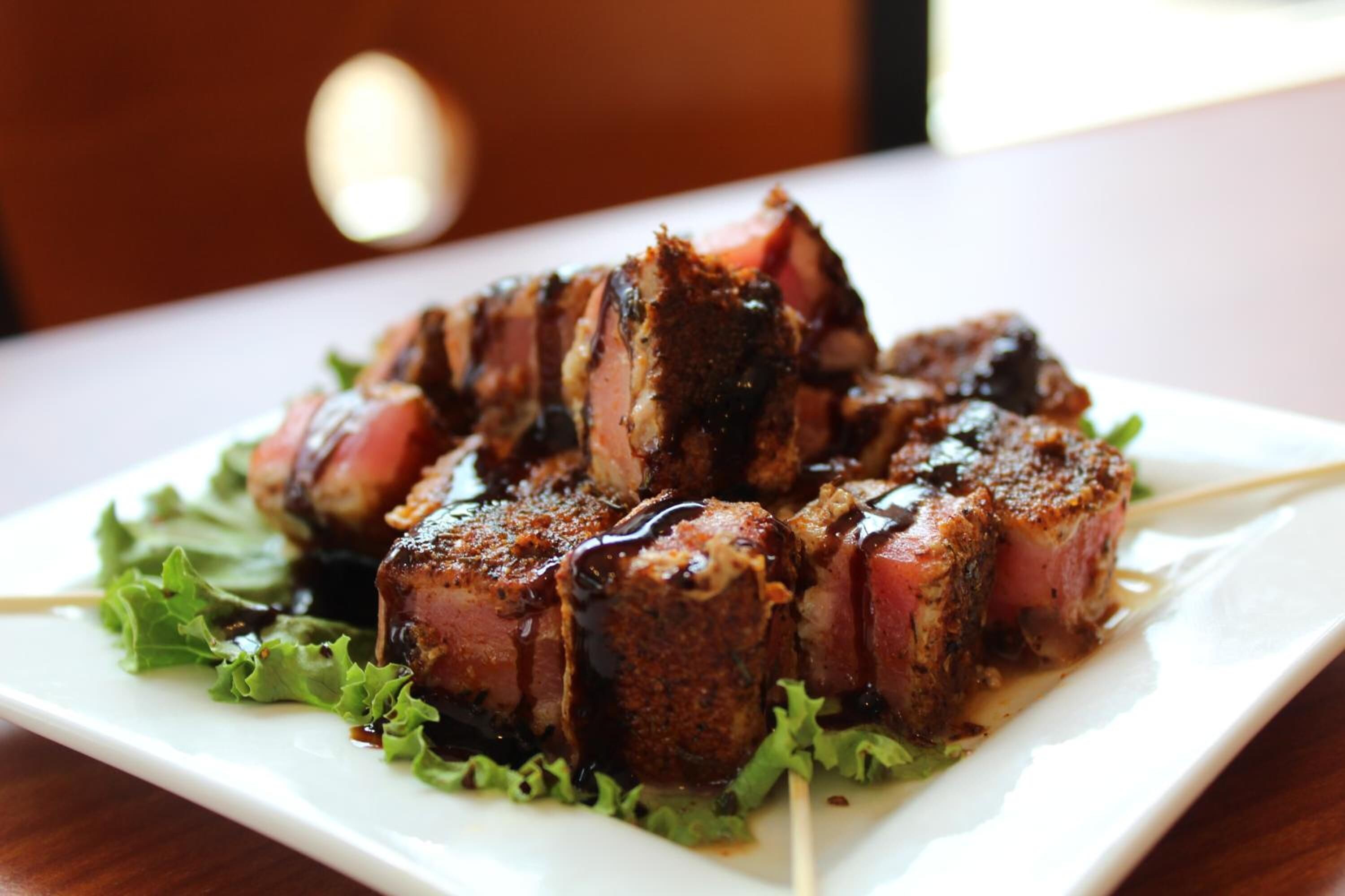 breakfast, lunch, dinner served; golf course views