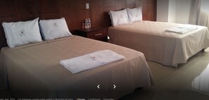 Double Room, 2 Double Beds, Non Smoking | Blackout drapes, iron/ironing board, free WiFi - Hotel la Noria (Puebla)