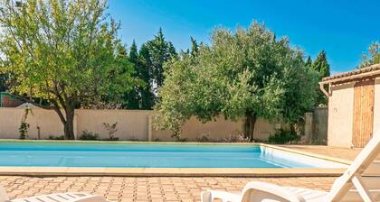 Quiet house classified 3* with private pool near shops and canal du midi