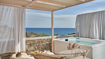 Junior-Suite, Whirlpool | Strand-/Meerblick
