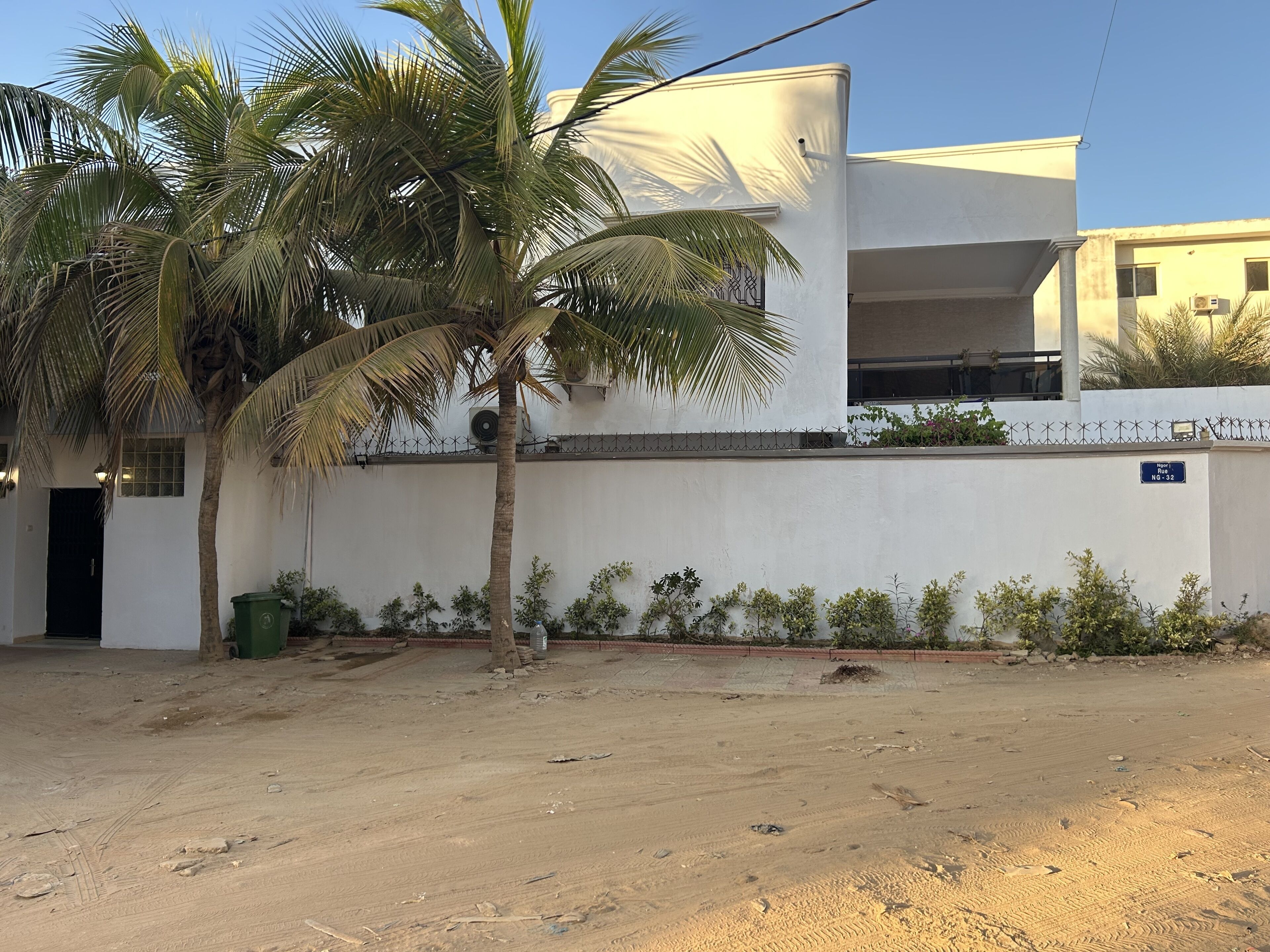 Façade de l’hébergement