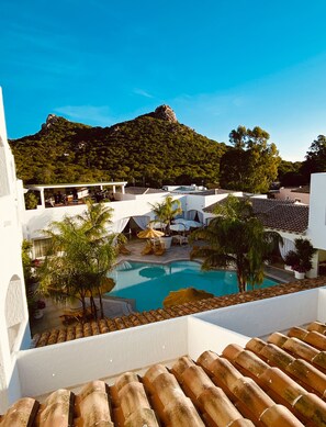 Royal Studio Suite, 1 King Bed with Sofa bed, Pool View | View from room
