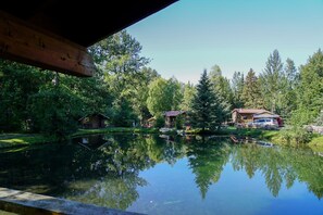 Uitzicht vanuit accommodatie