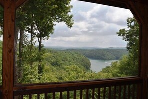 Ferienhaus | Blick vom Balkon