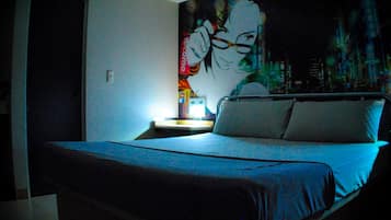 Habitación doble estándar, 1 cama matrimonial | 1 habitación, cortinas blackout, wifi gratis y ropa de cama