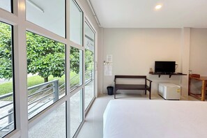 스탠다드 더블룸 | 책상, 암막 커튼, 무료 WiFi, 침대 시트