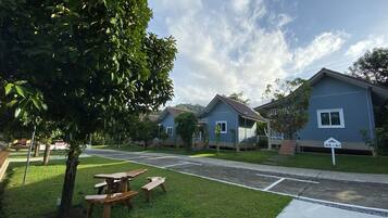 Bungalow, 2 Twin Beds | Resort view