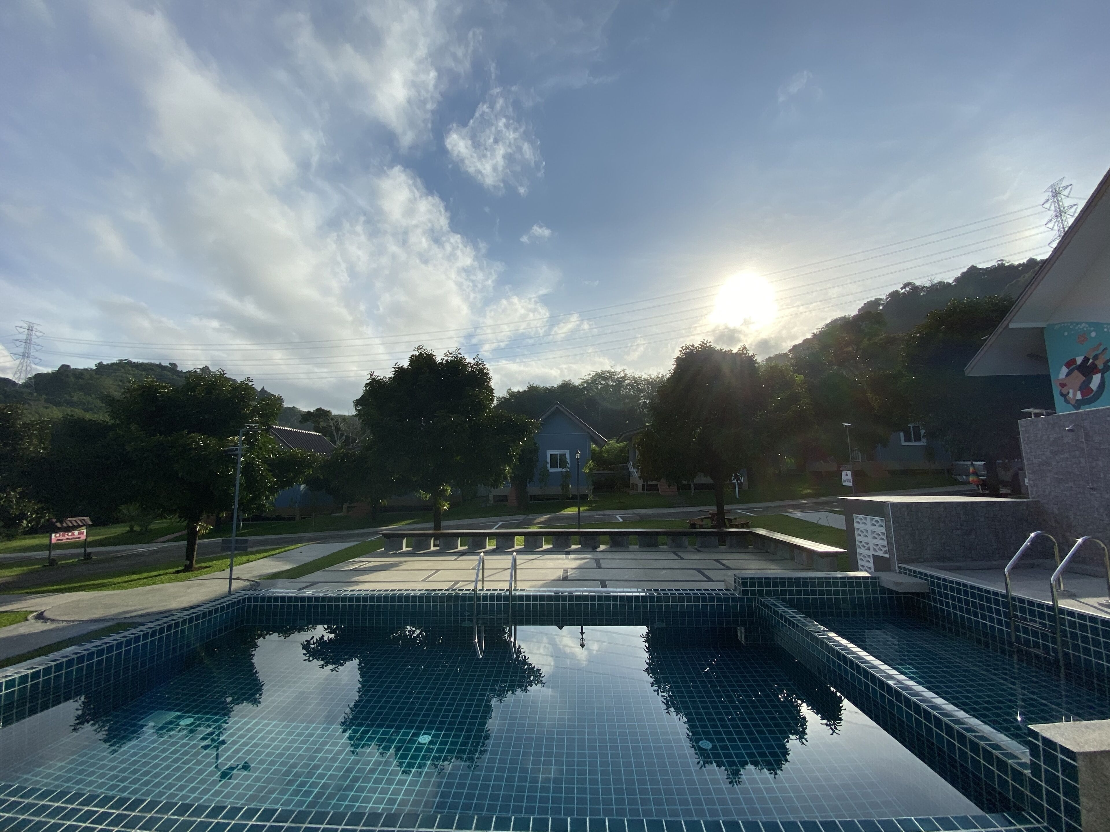 Udendørs pool