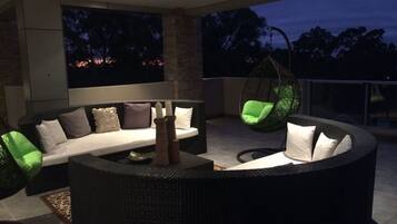 Luxury Villa, 5 Bedrooms, Private Pool, Hill View | Terrace/patio