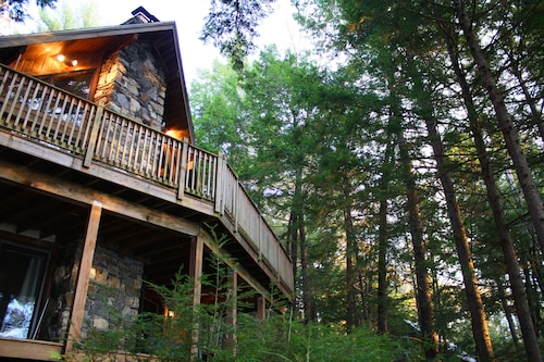 Cabin Over the Pond